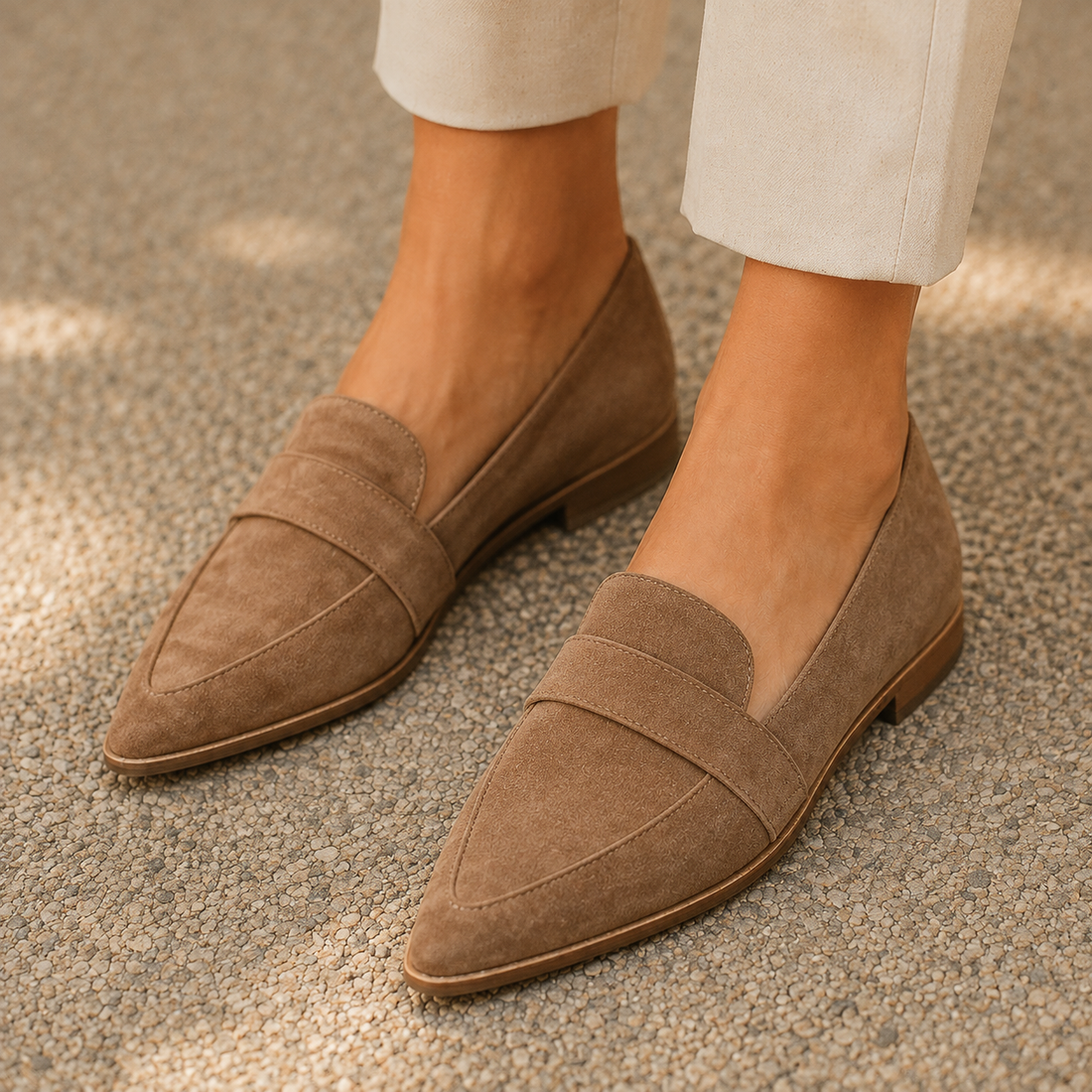 Campana Orthopedic Loafers - Khaki