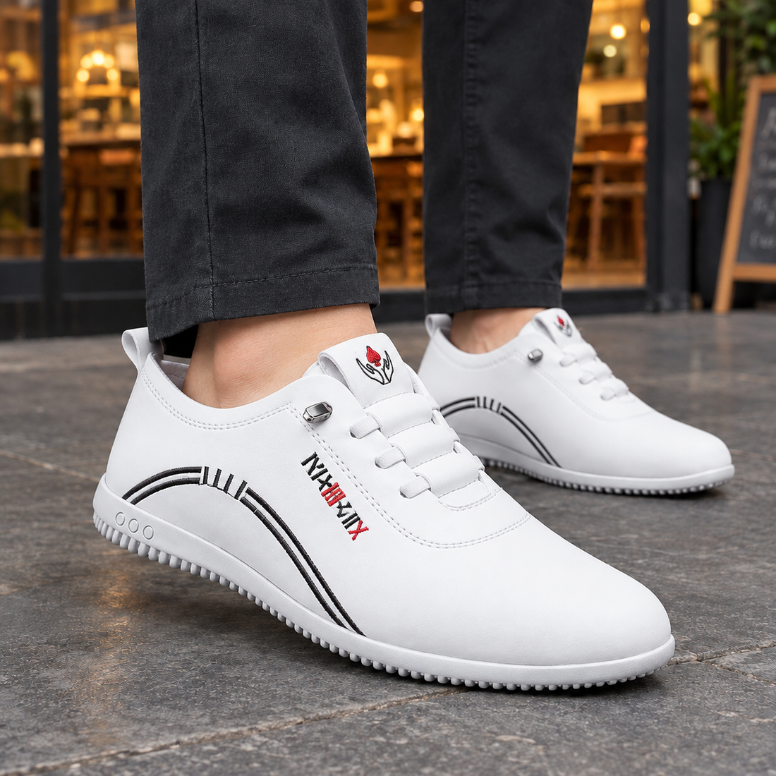 Fontana Slip-On Shoes - White