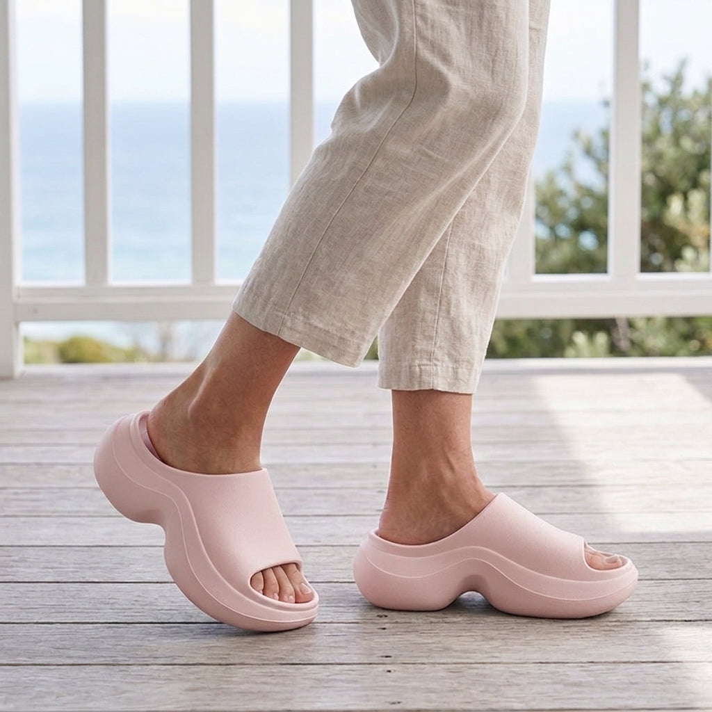 Florence Platform Slides - Ivory Powder