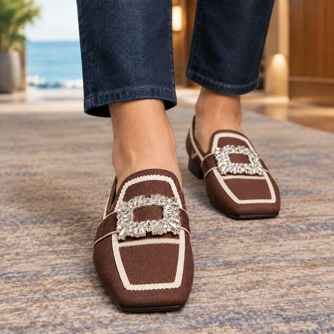 Fabbri Orthopedic Loafers - Brown