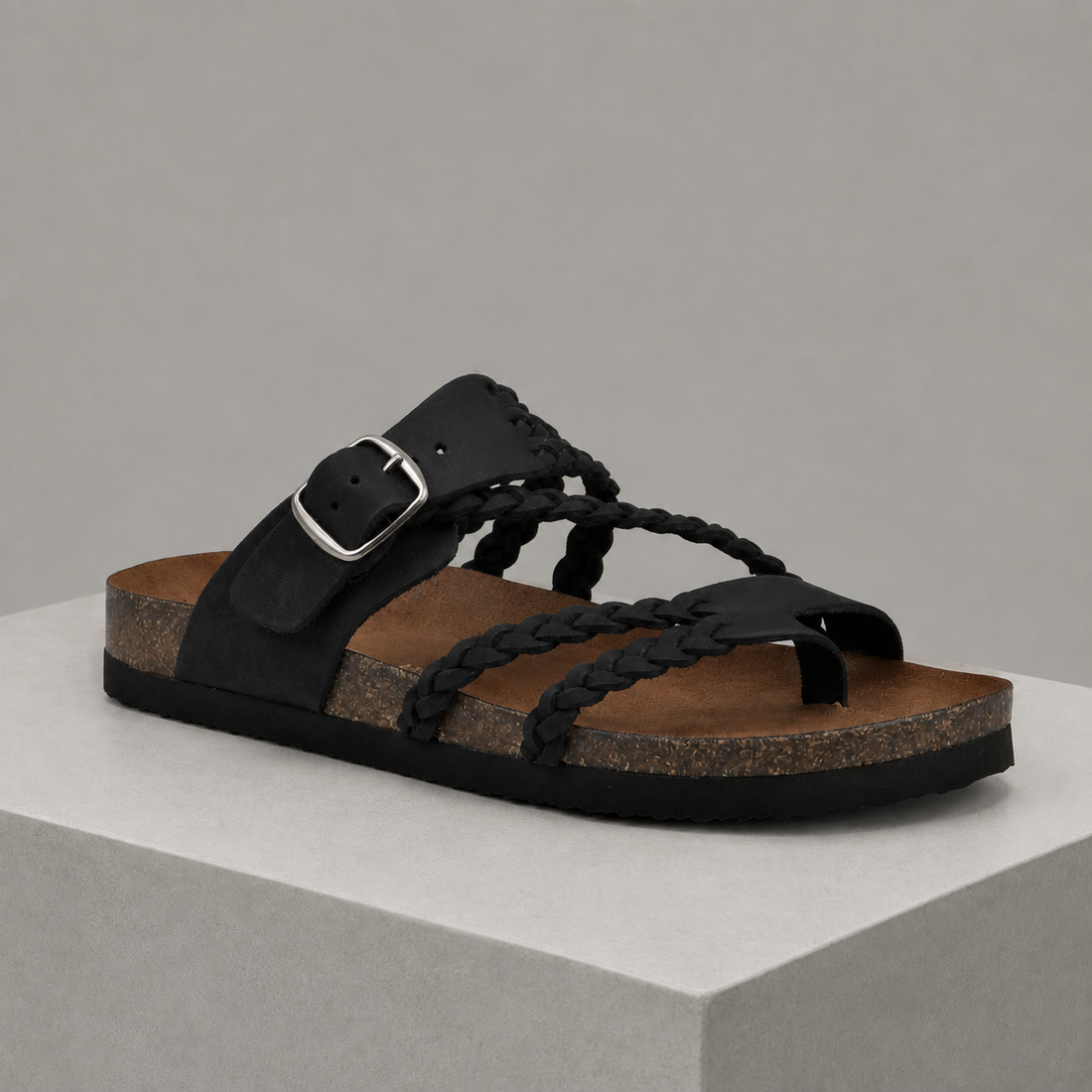 Valencia Orthopedic Sandals - Black