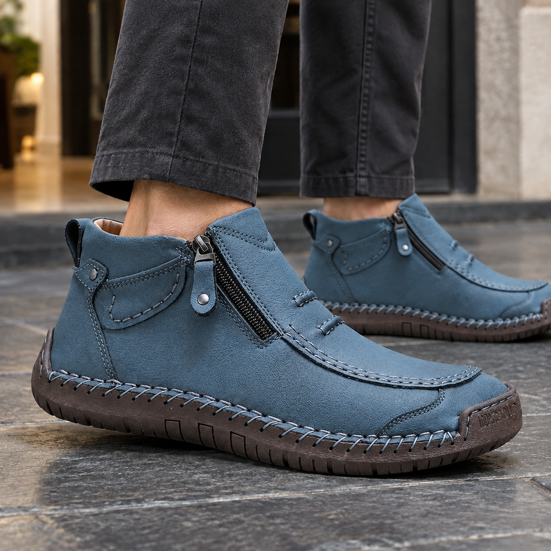 Novara Orthopedic Boots - Blue