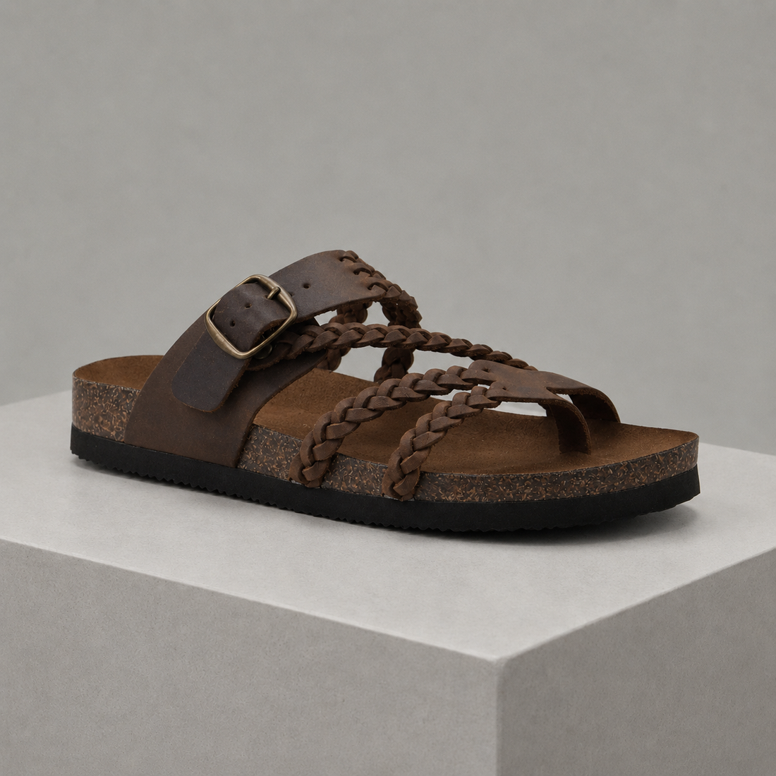 Valencia Orthopedic Sandals - Khaki