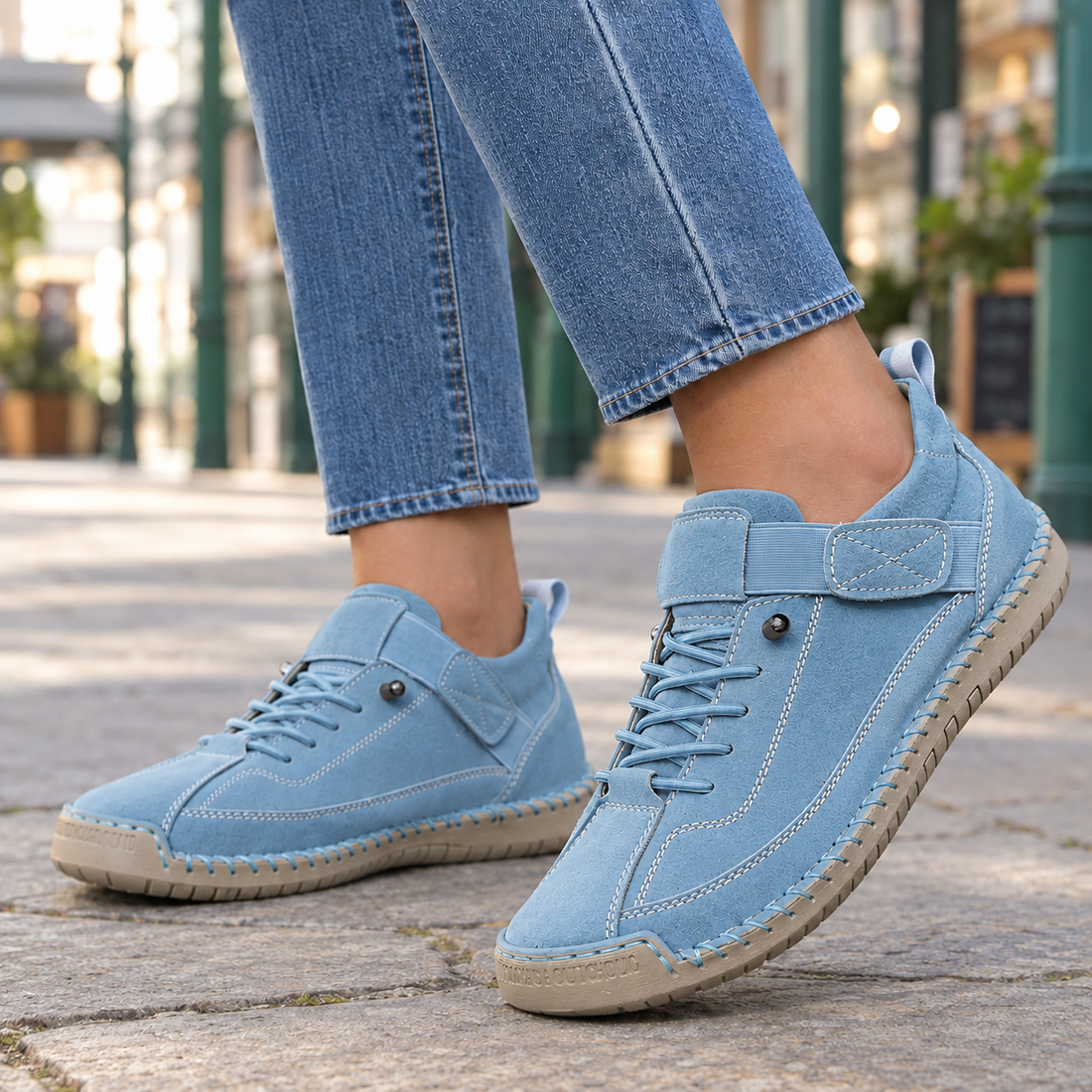 Bartoli Orthopedic Sneakers - Mineral Blue