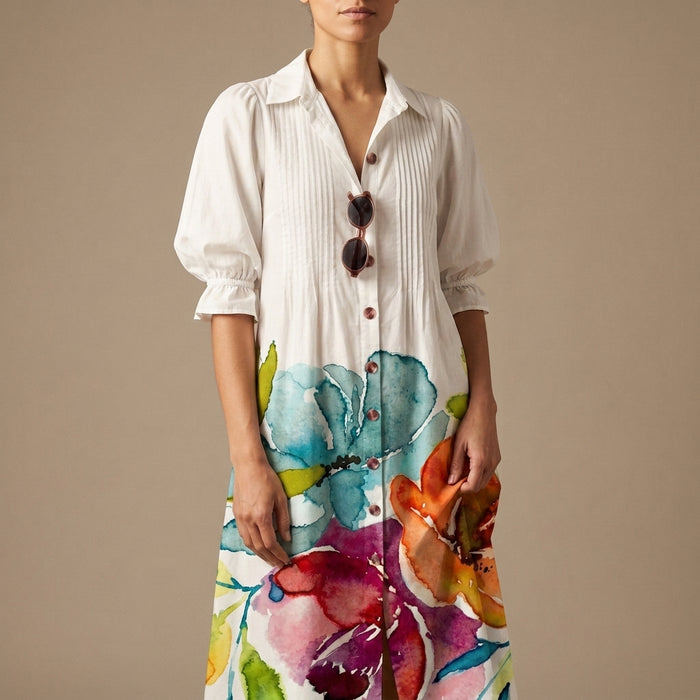 Odette Printed Dress