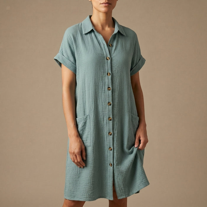 Selene Textured Dress