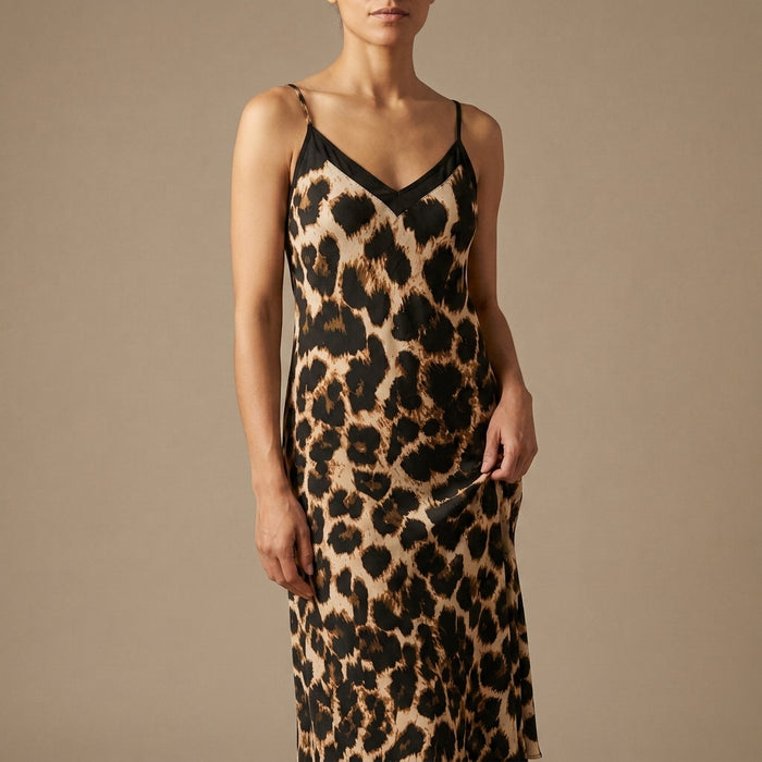 Rosalind Leopard Maxi Dress
