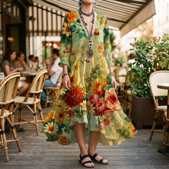 Tamsin Floral Midi Dress