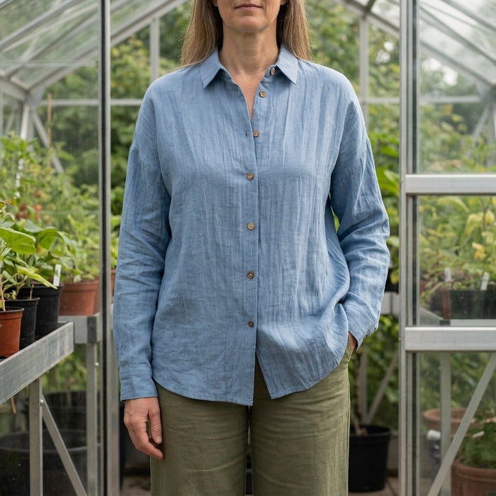Fleur Linen Blouse