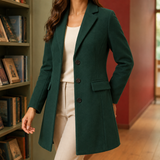 Valencia Tailored Coat - Green