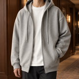 Oswin Zip Hoodie - Gray