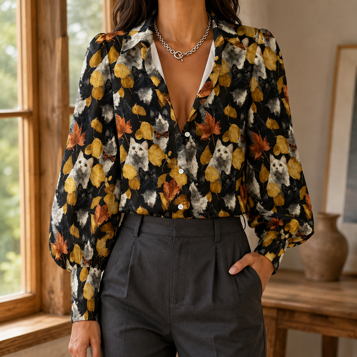 Halcyon Printed Blouse