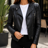 Marlene Biker Jacket - Black