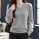 Apolline Cashmere Sweater - Gray