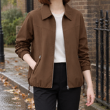 Henriette-Jane Zip Jacket - Coffee