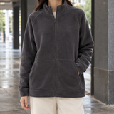 Nerissa-Eve Fleece Jacket - Dark Gray