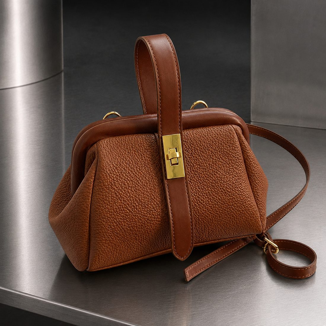 Cervini Retro Bag - Brown