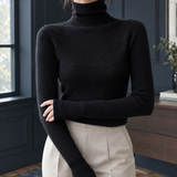Diantha Slim Turtleneck - Black