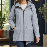 Morwenna Hooded Jacket - Gray