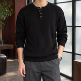 Roland Ribbed Sweater - Black