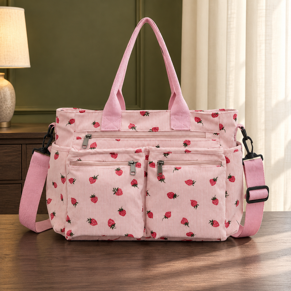 Caldera Strawberry Tote Bag
