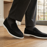 Spinola Suede Loafers - Black