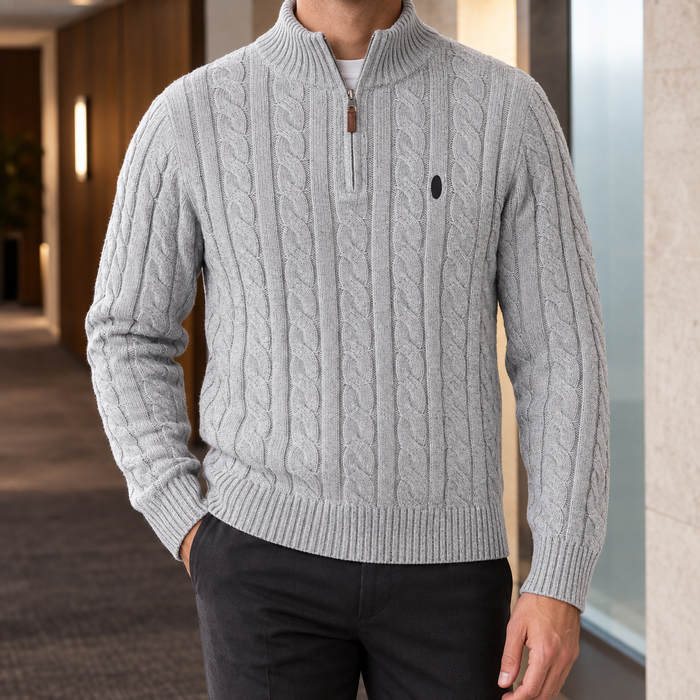 Aubin Cable Knit Sweater