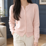 Alice Round Neck Sweater - Tender Pink