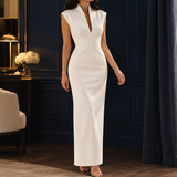 Diantha-Jane Column Dress - White