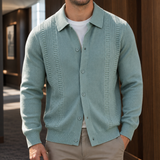Charlie Textured Sweater - Mist Blue
