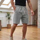 Dorian Waffle Shorts - Gray