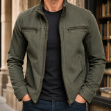 Huston Zip Jacket - Green