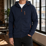 Nico Zip Hoodie - Navy