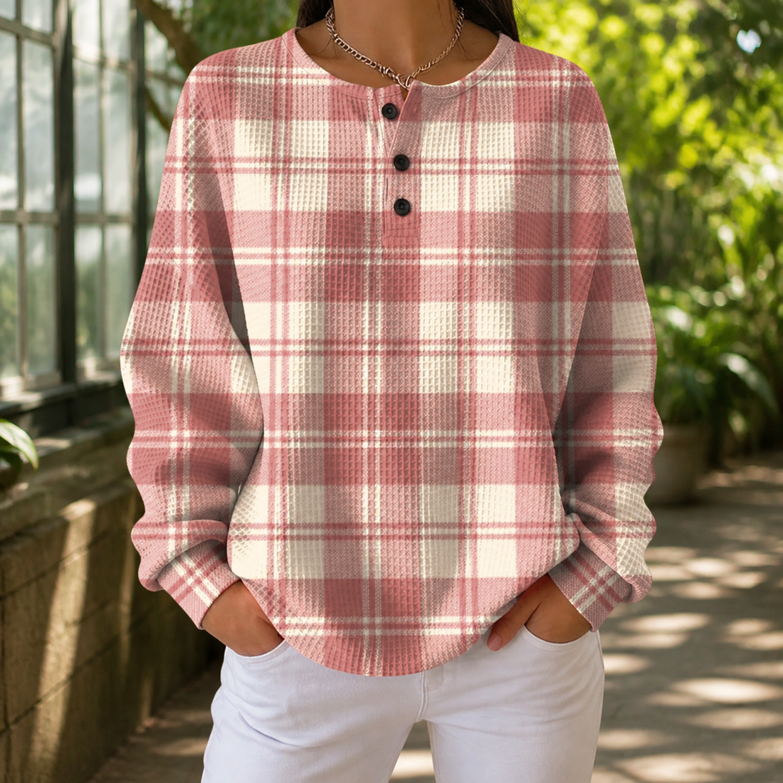 Esme-Jade Plaid Sweater - Multicoloured