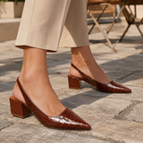 Sorrento Orthopedic Pumps - Brown