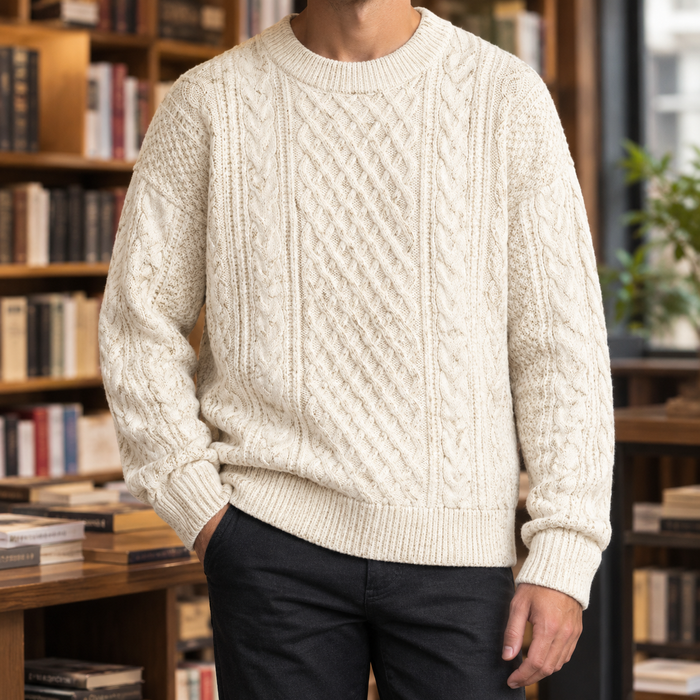 Wilfred Cable Knit Sweater