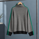 Lisandra Mock Neck Sweater - Green