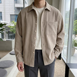 Mason Corduroy Overshirt - Beige