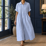 Valerie Pintuck Maxi Dress - Light Blue
