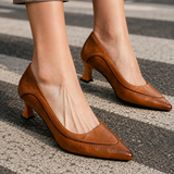 Falcone Orthopedic Pumps - Brown