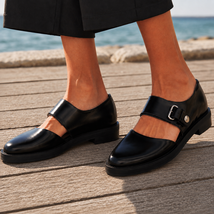 Alessandri Buckle Mary Janes