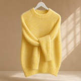Tabitha-Jade Brushed Sweater - Lemon Yellow