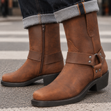 Bruni Harness Boots - Brown