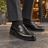 Fidenza Penny Loafers - Black