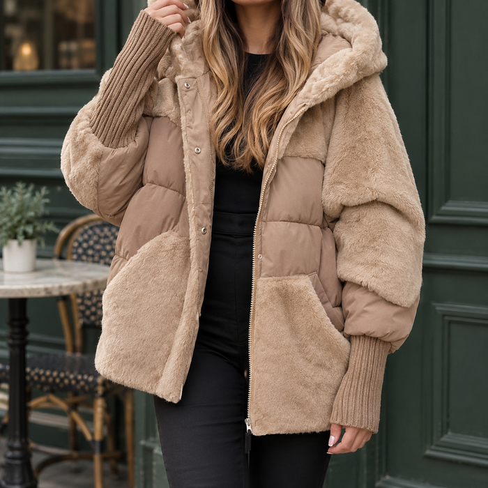 Ilaria-Kate Mixed Texture Jacket