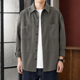 Douglas Utility Overshirt - Gray Green