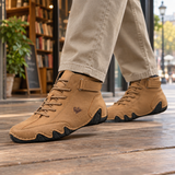 Magenta Lace-Up Sneakers - Light Brown