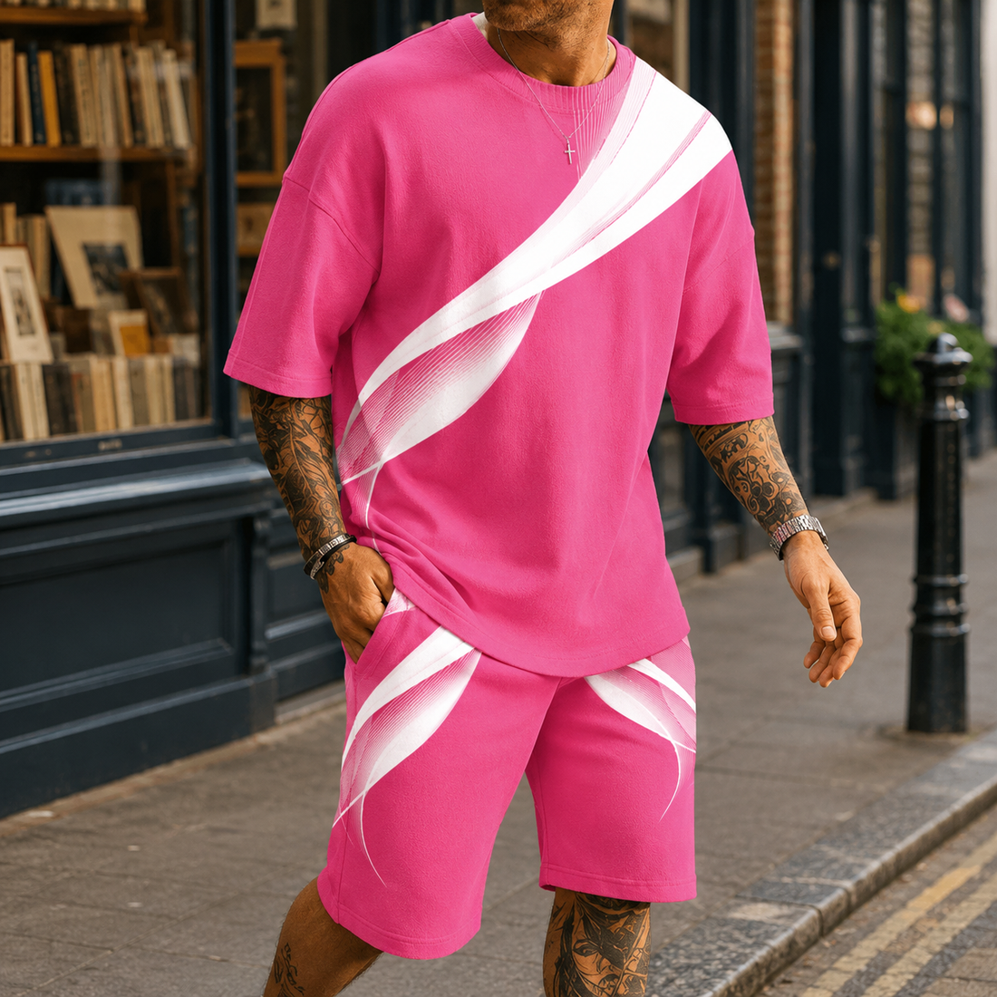Otis Contrast Set - Pink