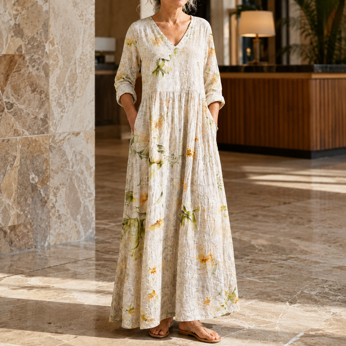 Helena Floral Maxi Dress