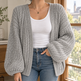 Allegra Chunky Cardigan - Gray